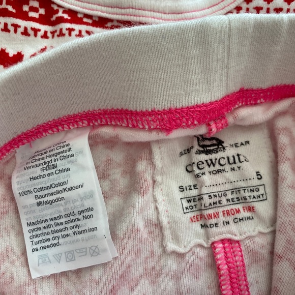 J. Crew Pajamas | J Crew Kids Pajama Fair Isle Holiday Christmas - Picture 4 of 5